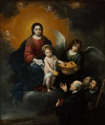 Christus deelt brood uit
