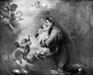 De heilige Antonius van Padua met het Christuskind