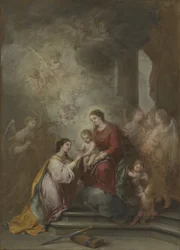 Het mystieke huwelijk van de heilige Catharina