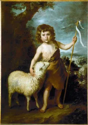 De jonge Johannes de Doper met het lam (schilderij)