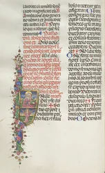 Missale: Fol. 116: Sint Mattheüs met engel