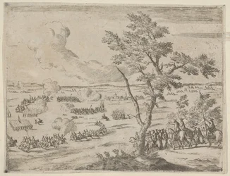 Aan het hoofd van een Zwitsers leger, Francesco I d