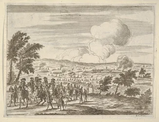 De Hertog en zijn troepen bij Casalmaggiore, uit L