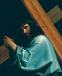 Christus draagt het kruis