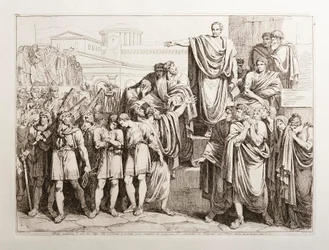 Brutus veroordeelt zijn twee zonen, Titus en Tiberius, ter dood