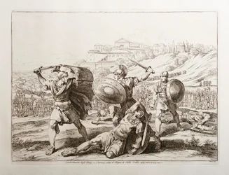 De strijd tussen de Horatii en de Curiatii