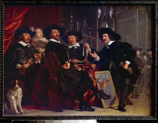 De schutters van San Sebastian in Amsterdam