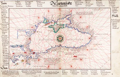 Kaart van de Zwarte Zee