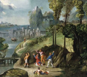 De steniging van Sint Stefanus
