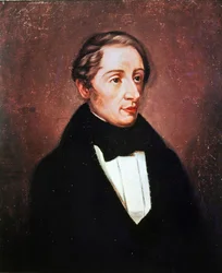 Portret van Carl Maria von Weber, 1819