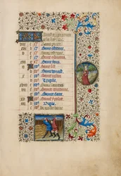 Augustus Kalenderblad; Dorsen; Maagd