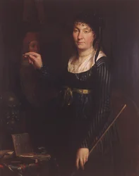 Portret van een Kunstenaar (Zelfportret?) 1800