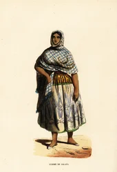 Vrouw uit de stad Xalapa, Veracruz, Mexico