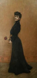 Dame met de Roos