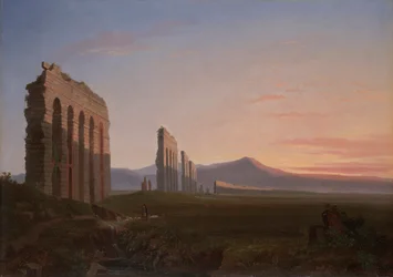Uitzicht op de Romeinse Campagna