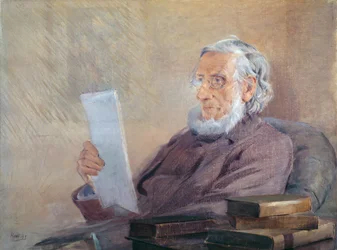 Portret van William Wordsworth, 1857