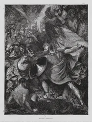 Moord op L S Dentatus (gravure)