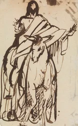 Studie voor, Christus