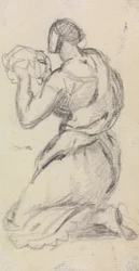 Studie voor, Christus
