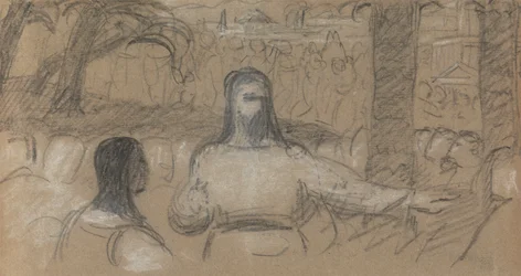 Studie voor, Christus