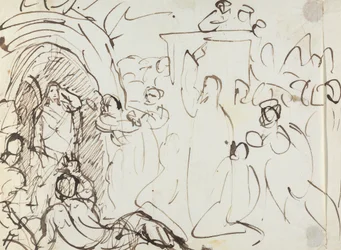 Studie van de Opstanding van Lazarus