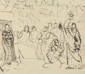 Studie van de Opstanding van Lazarus