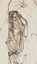 Studie van de opstanding van Lazarus