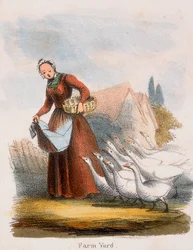 Boerenerf, c1845