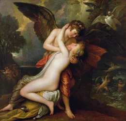 Cupido en Psyche, 1808