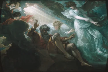 Mozes Toont het Beloofde Land, 1801