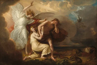 De Verdrijving van Adam en Eva uit het Paradijs