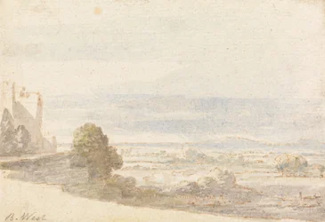 Windsor Great Park vanaf het kasteelterras