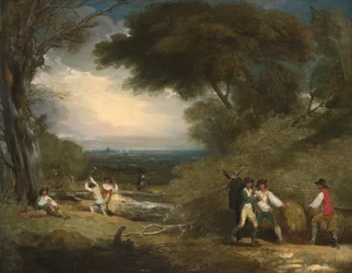 Houthakkers in Windsor Great Park
