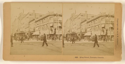King Street, Toronto, Canada.
