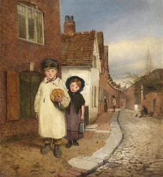 Een uitzicht op Frog Lane