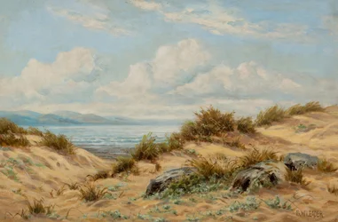 Zandduinen aan de Conwy