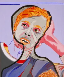Het schip der dwazen : Yohan, 2020 (olieverf op doek)