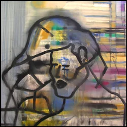 Surautoportret 1, 2003 (olieverf op doek)