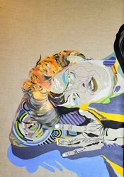 Surportret: Hippolyte, akte 2, 2016 (olieverf op doek)