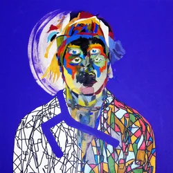 Surportret : Olivier Corseri, 2019 (olieverf op doek)