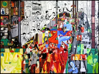 Zwart gat in het bruine café, 2000