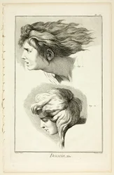 Ontwerp: Hoofden, uit Encyclopédie
