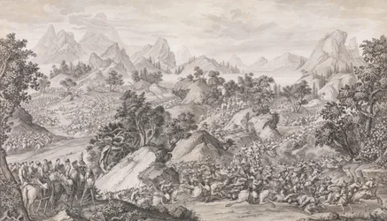 De Slag bij Qos-qulaq, 1774