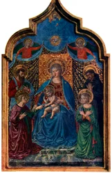 Mystiek Huwelijk van St. Catherine, 1466 1930