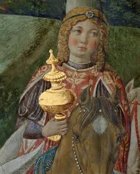 De aanbidding van de Wijzen (fresco)