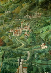 De aanbidding van de Wijzen (fresco)