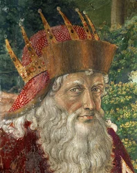 De aanbidding van de Wijzen (fresco)