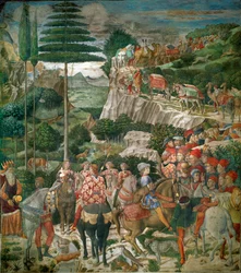 De aanbidding van de Wijzen (fresco)