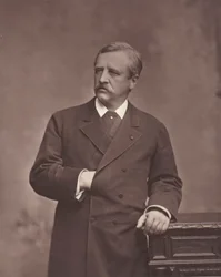 A. E. Nordenskiold Zweedse geoloog en mineralogist, geboren in Finland, 1832-1901, ca. 1880