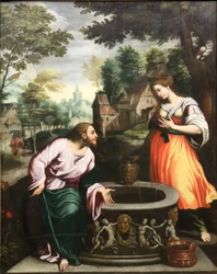 Jezus en de Samaritaanse vrouw.
